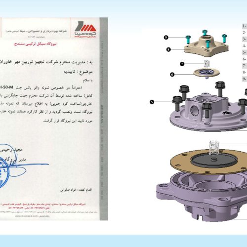 تولید کننده وتامین کننده تخصصی دیافراگم