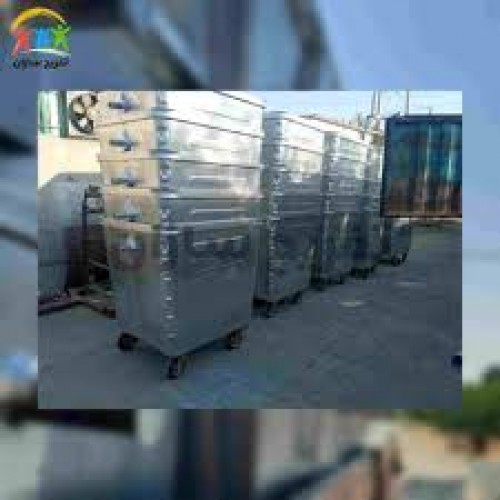 تولید سطل زباله شهری - تولید سطل زباله گالوانیزه