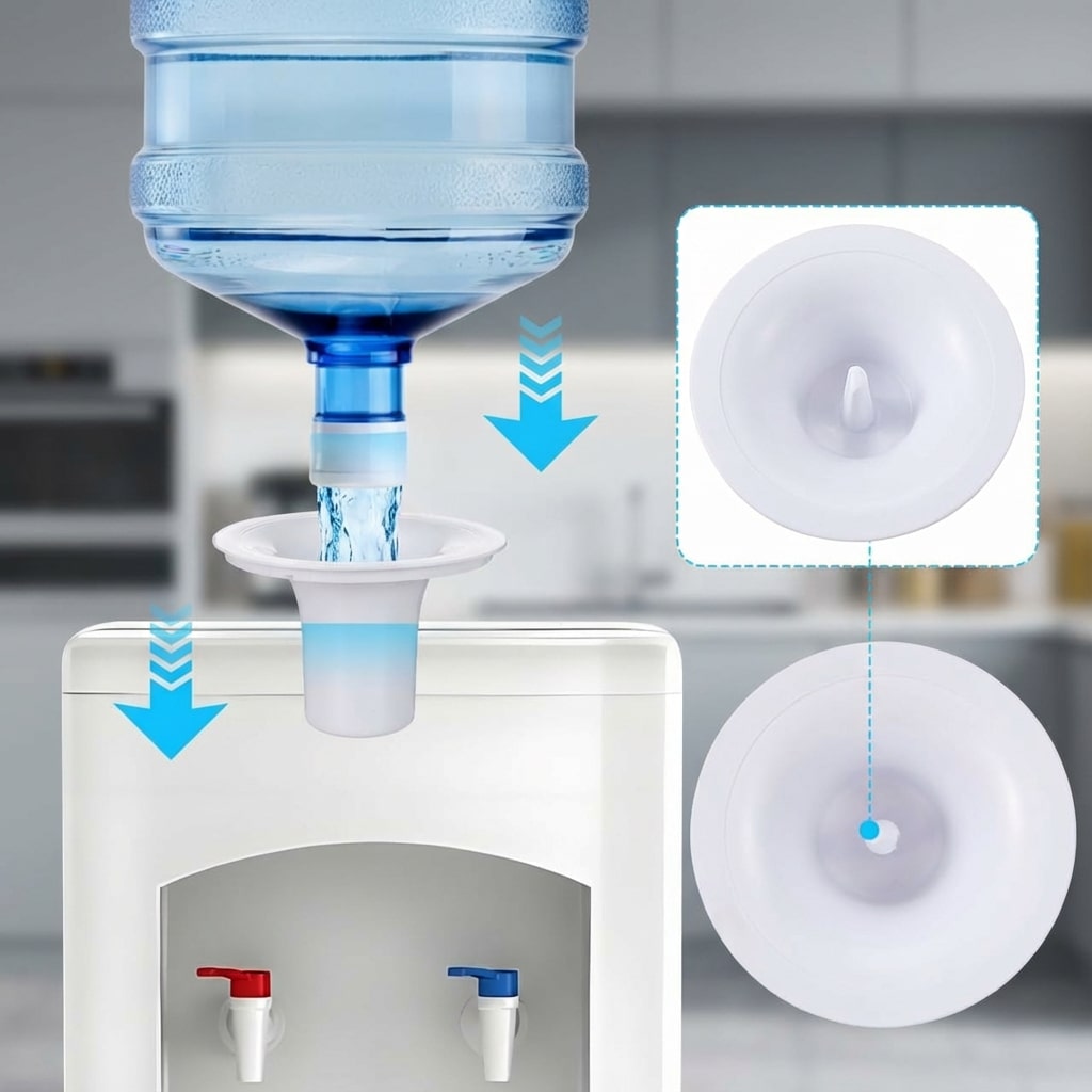 قیف آبسردکن کله‌قندی ، قیف مخروطی و شیپوری آبسردکن