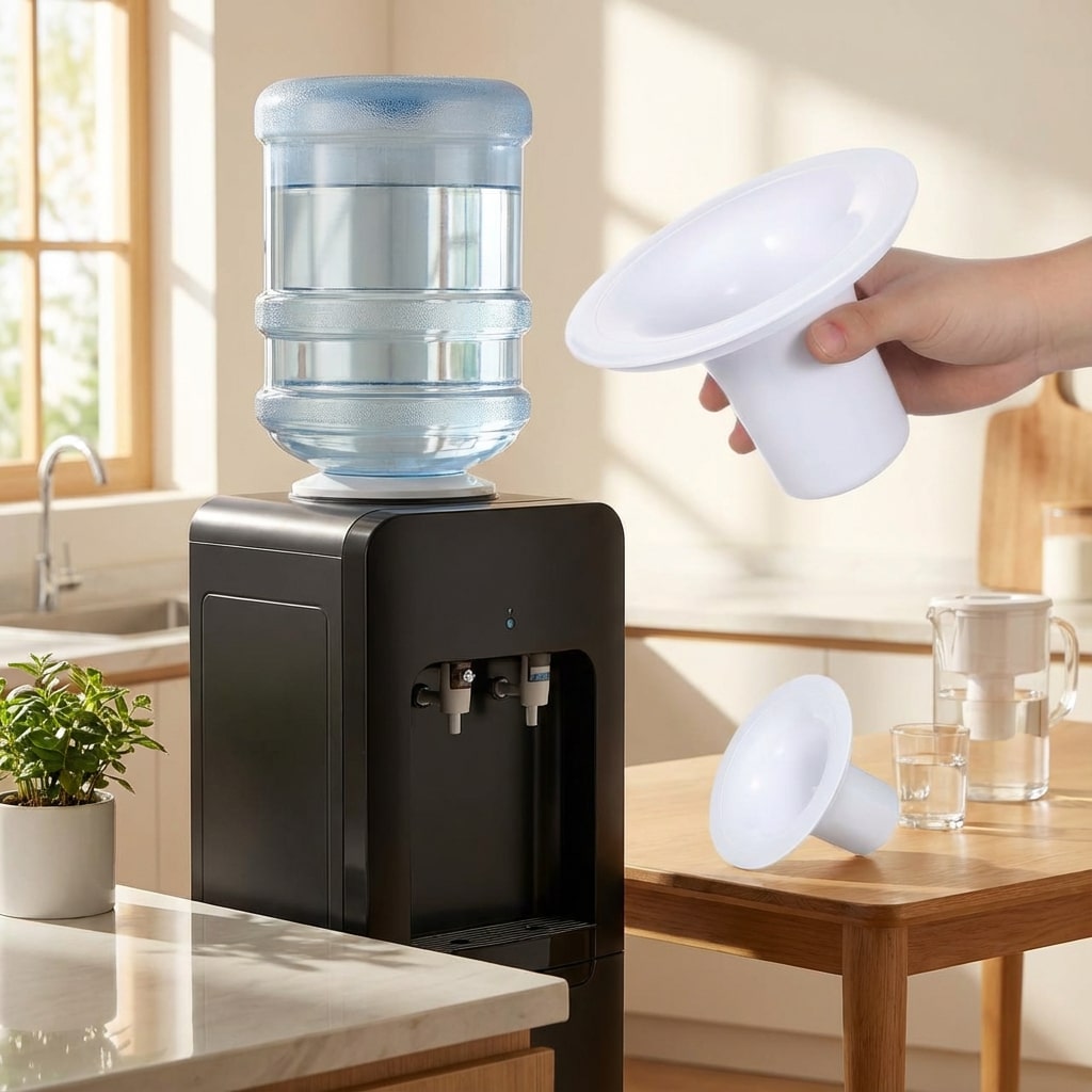 قیف آبسردکن کله‌قندی ، قیف مخروطی و شیپوری آبسردکن