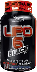 لیپو سیکس بلک 120 عددی Nutrex LIPO-6 Black - تصویر 1