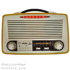 خريد راديو اسپيکر دکوري بلوتوثي زدکا مدل چوبي09120750932 - تصویر 1