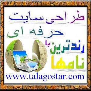 طراحی سایت حرفه ای با نام زیبا برای سایت - تصویر 1