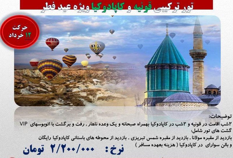 خدمات آژانس مسافرتی پروانه مهاجر - تصویر 1