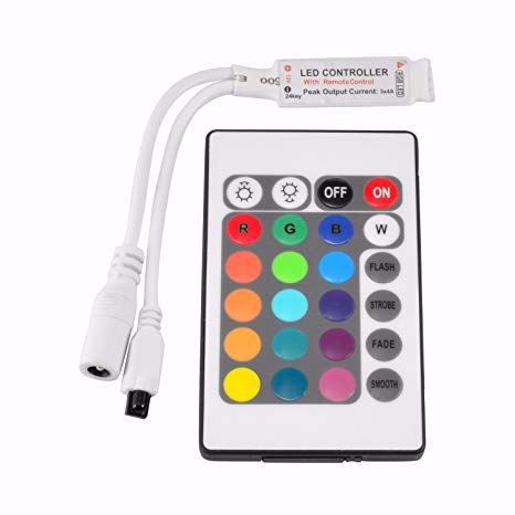 کنترلر RGB مادون قرمز 12ولت آدامسی Emax مدل DM12IR - تصویر 1
