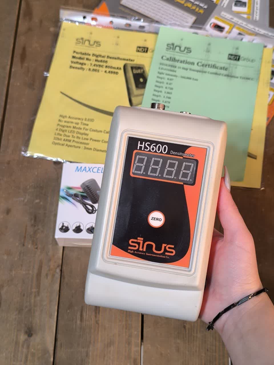 دانسیتومتر فیلم رادیوگرافی HS-600 - تصویر 2