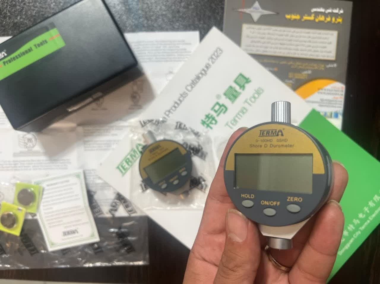 سختی سنج مدل DS220D برند TERMA - تصویر 1
