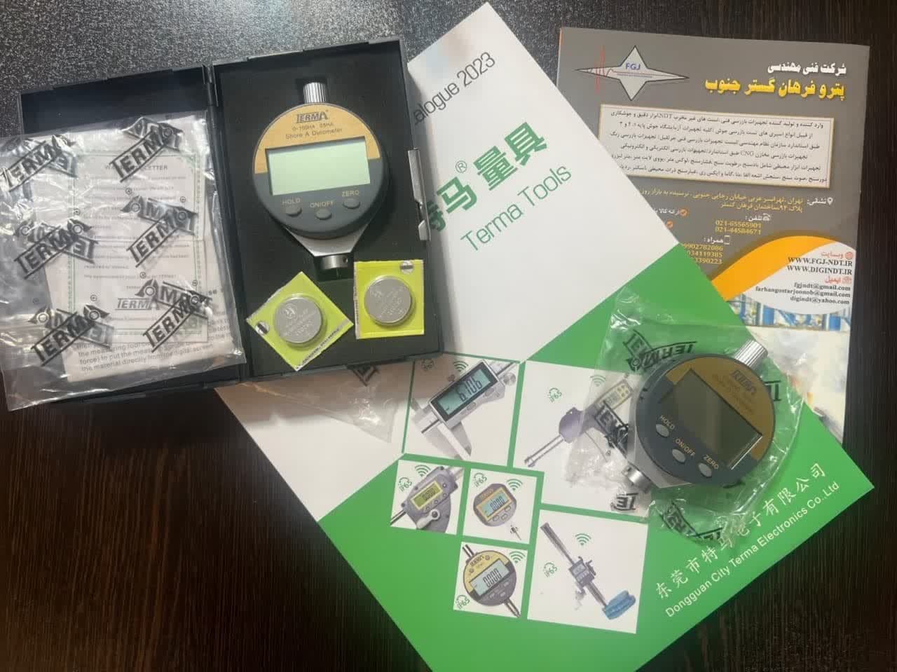 سختی سنج مدل DS220A برند TERMA - تصویر 1