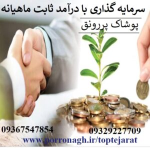سرمایه گذاری با درآمد ماهانه در پوشاک پررونق - تصویر 1