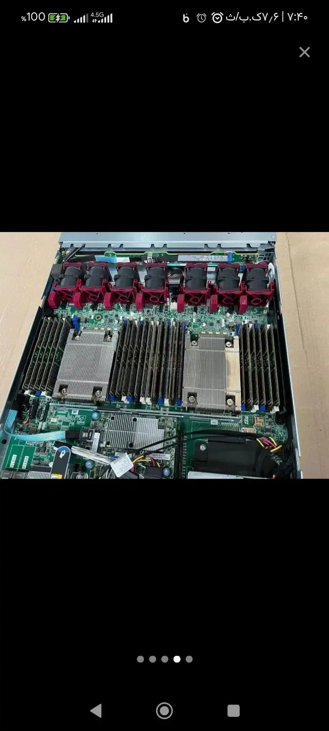 SERVER HP dl360 g9 8sff اورجینال - تصویر 2
