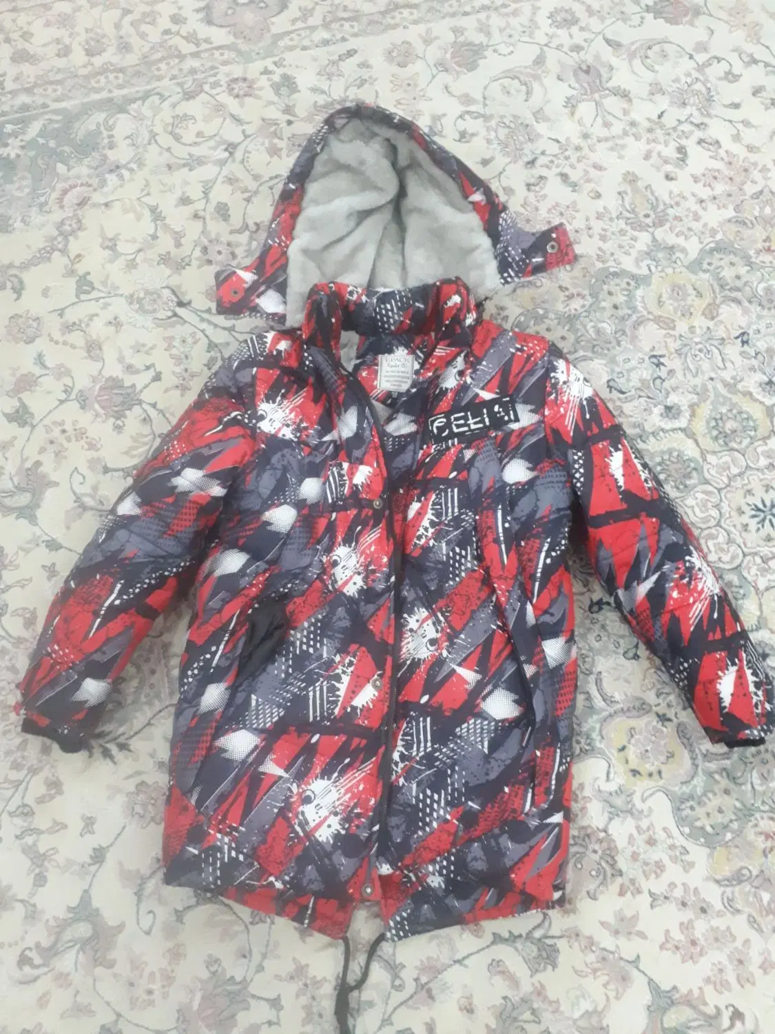 کاپشن پسرانه سایز ۸۰ بسیار خوشگل - تصویر 4
