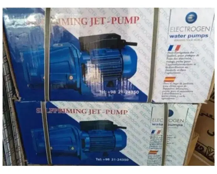 پمپ آب الکتروژن نیم اسب. یک اسب ویک ونیم اسب - تصویر 3