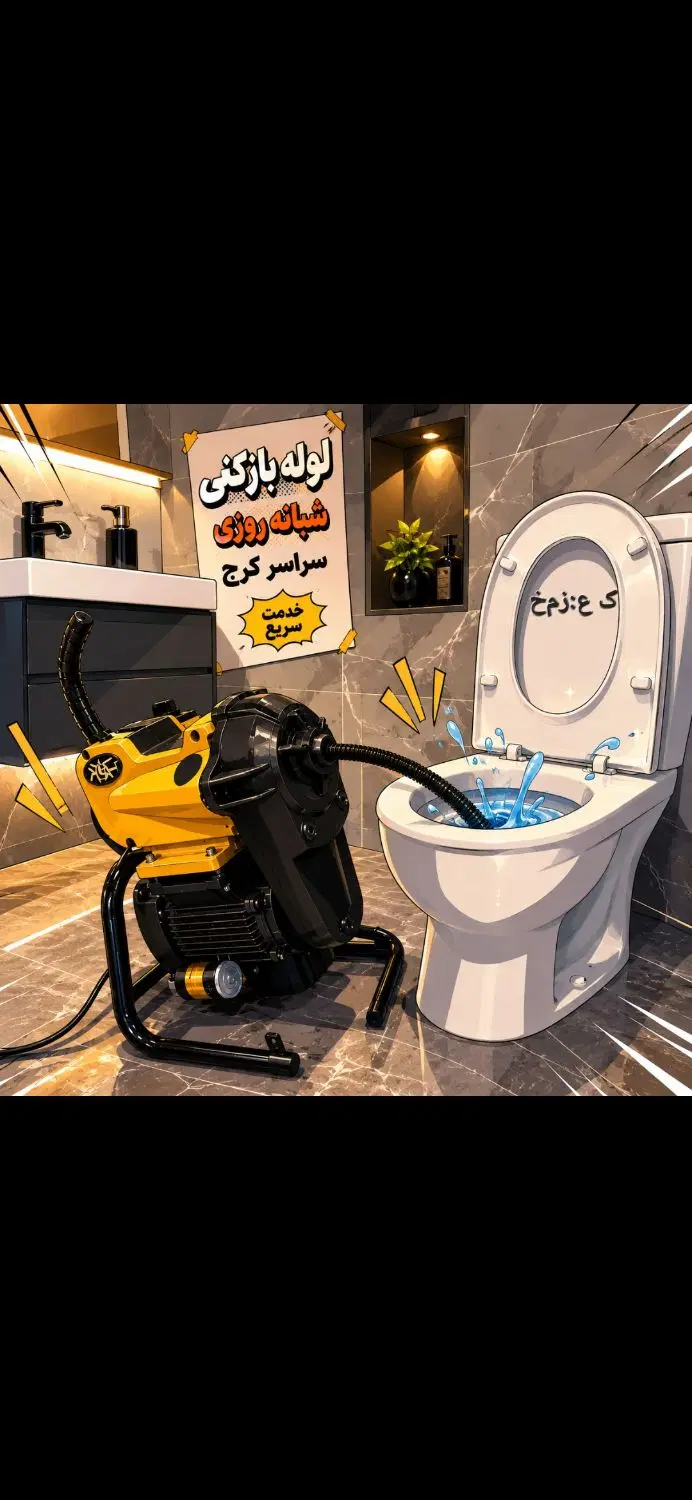 لوله باز کن(فوری کل کرج) فنرزنی۲۴ساعته چاه بازکنی - تصویر 5
