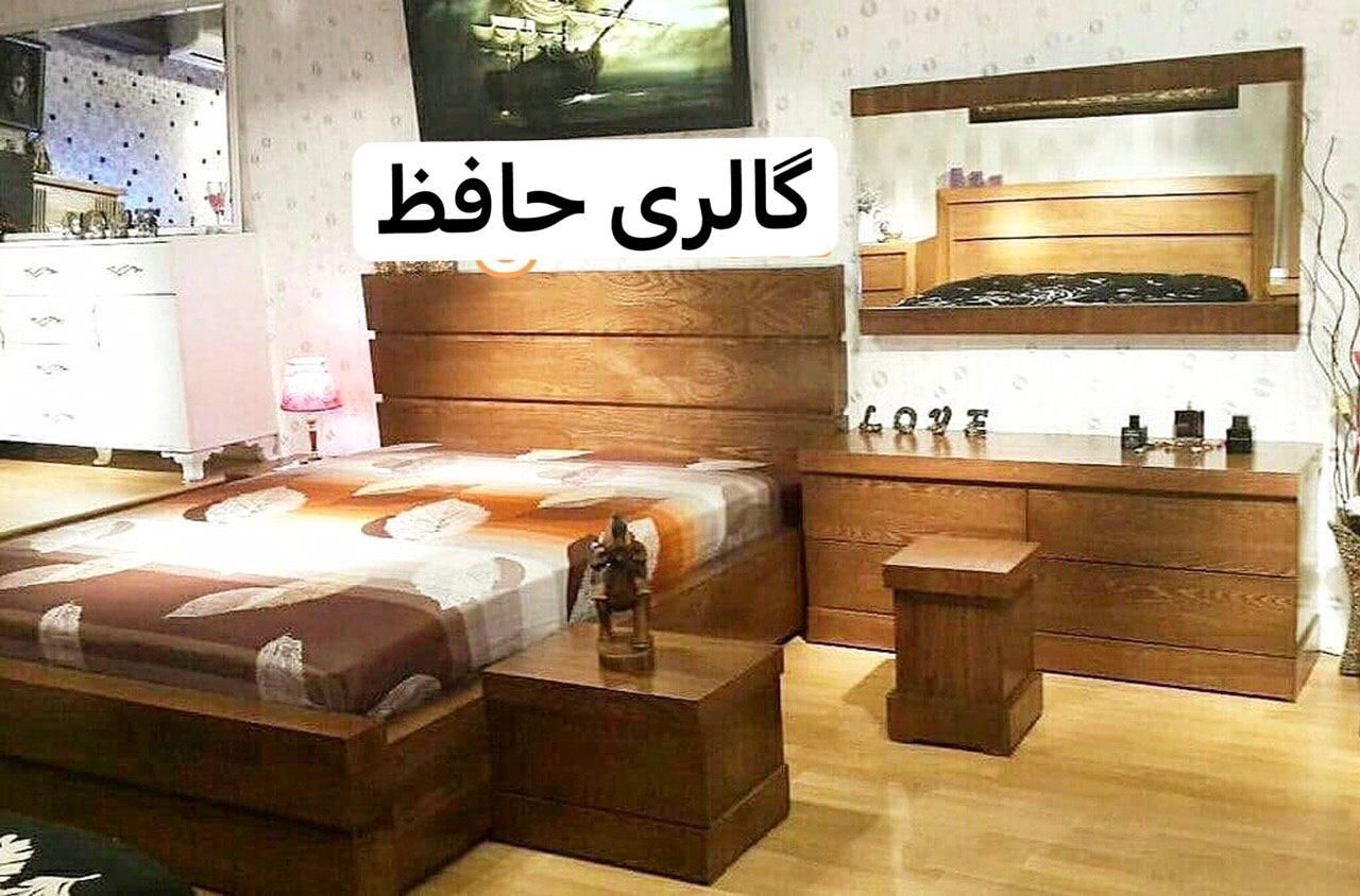 سرویس خواب کامل تخت کد ۳۰۰۰ (اماده تحویل) - تصویر 1