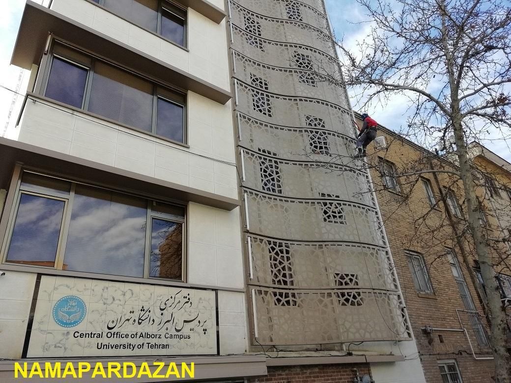 پیچ رولپلاک نما، تعمیر و خدمات نما با طناب (راپل) - تصویر 9